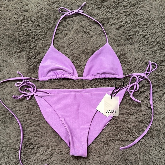 Jade Swim Purple Bikini - Picture 2 of 6
